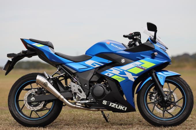 SUZUKI GSX250R(8BK-DN12B)に　革命的な性能のエキゾーストシステム POWERBOX　新登場！