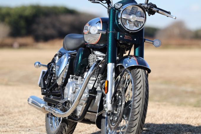 Royal Enfield CLASSIC 350 ＆ BULLET 350にいま人気炸裂中のPOWERBOXナローパイプが新登場！